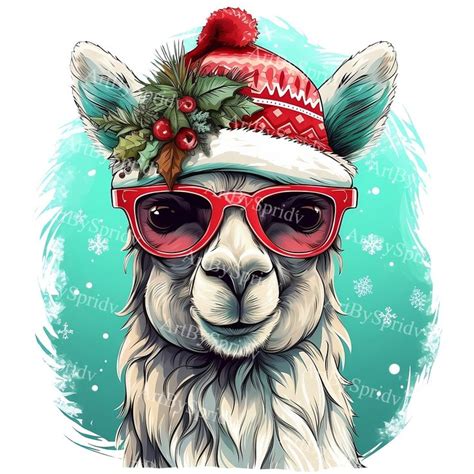 Holiday Llama 